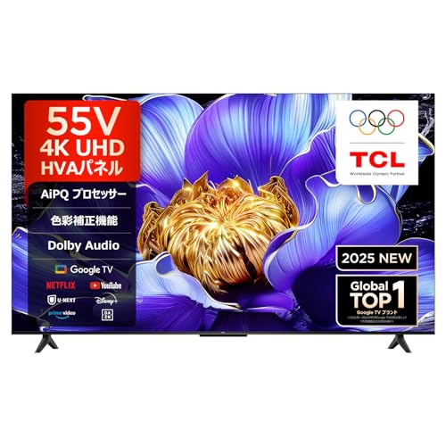 TCL 55V型 4K液晶テレビ 55V6C
